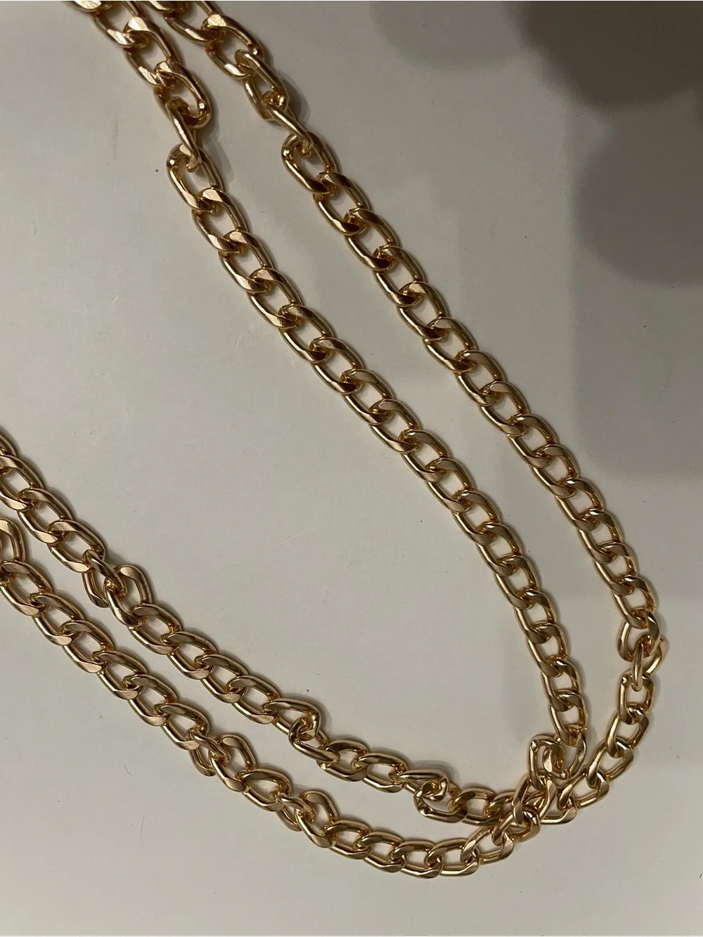 Gold Chain Strap for Women’s Bag - Elegant Replacement Strap 47”